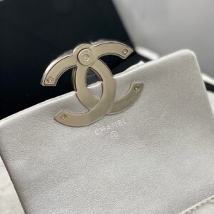 Túi Chanel Logo Scarf Đeo Chéo Siêu Cấp 14,5x11x3,3cm (1)