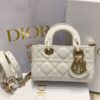 Túi Xách Dior D-Joy Mini Bag Màu Trắng Siêu Cấp Da Mịn 16.5x6x10 (1)