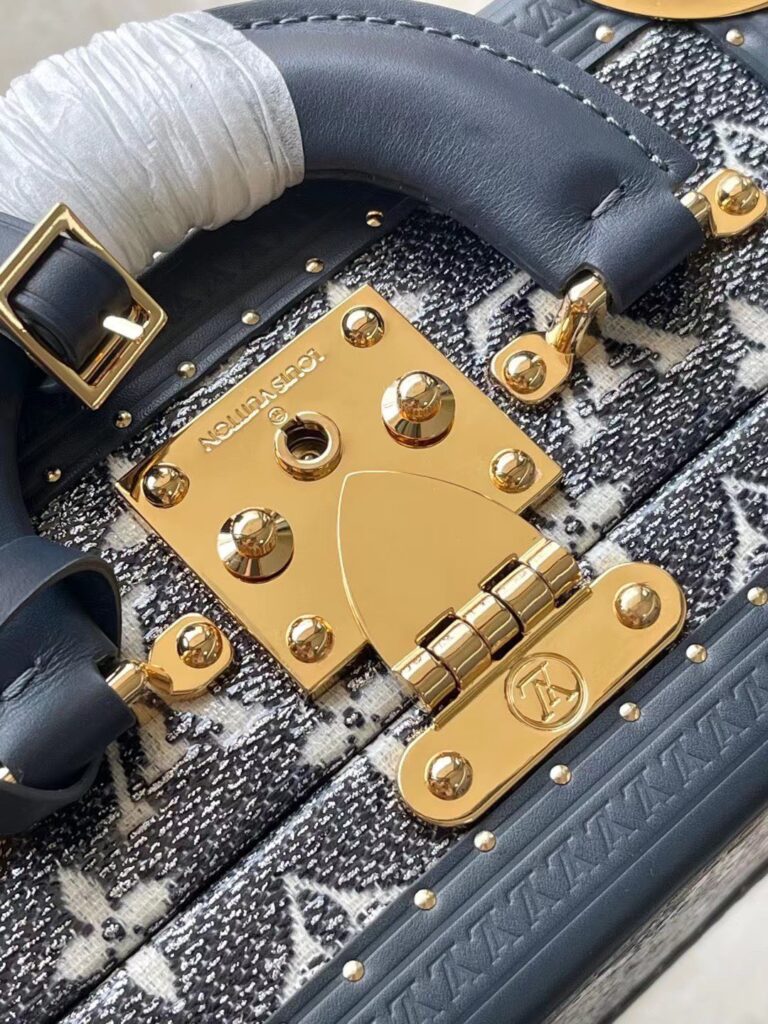 Túi Xách Nữ Hàng Hiệu Louis Vuitton LV Petite Valise Trunk Siêu Cấp 22.5x14.5x11.5cm