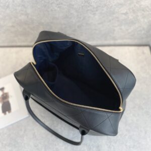 Túi Chanel Shopping Bag Rep 11 Cao Cấp Nữ Màu Đen 30x45x15cm (2)