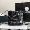 Túi Xách Nữ Chanel 22 Bag Replica 11 Cao Cấp Màu Đen 22cm (2)