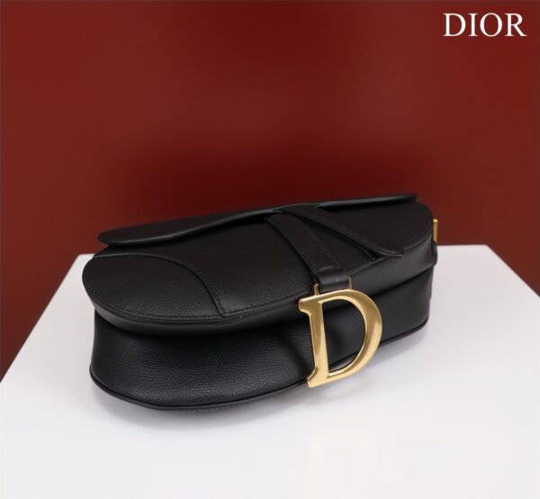 Túi Xách Nữ Dior Saddle Yên Ngựa Replica 11 Màu Đen 25x20x6 (2)